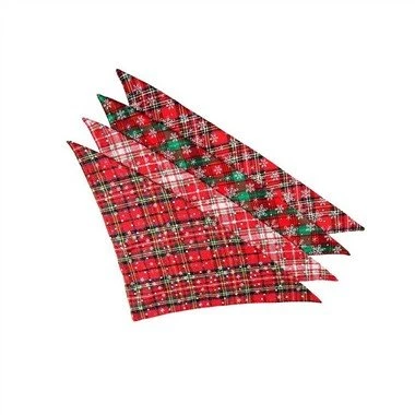 Bandana de pescoço triangular ocidental de algodão