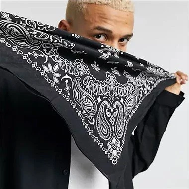 Lenço Bandana Quadrado de Algodão Promocional