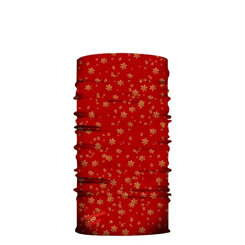 Joyful Christmas Reindeer Polyester Bandana 005