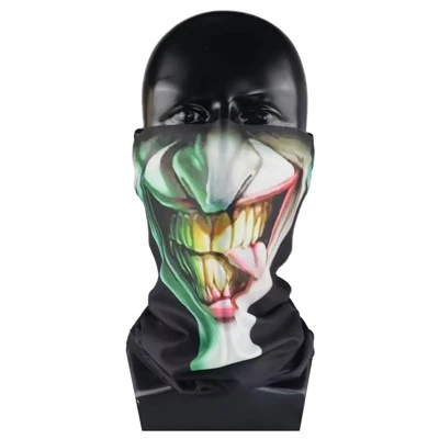 Palhaço maligno buff perfeito bandana