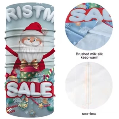 Misericordioso Papai Noel Polyster Bandana