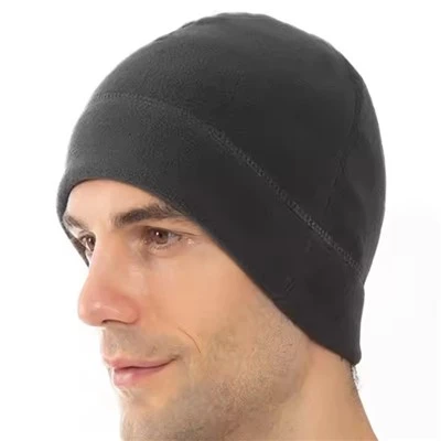 Gorro de lã polar mais quente de inverno