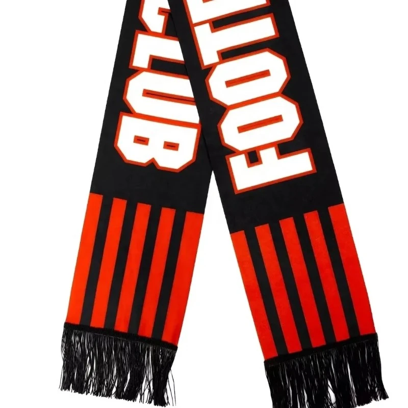 Strongly Symbolic Polyester Fan Scarf 002